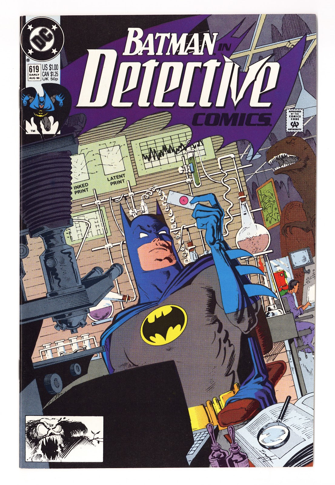 Detective Comics Vol 1 619  High Grade   (1990)     