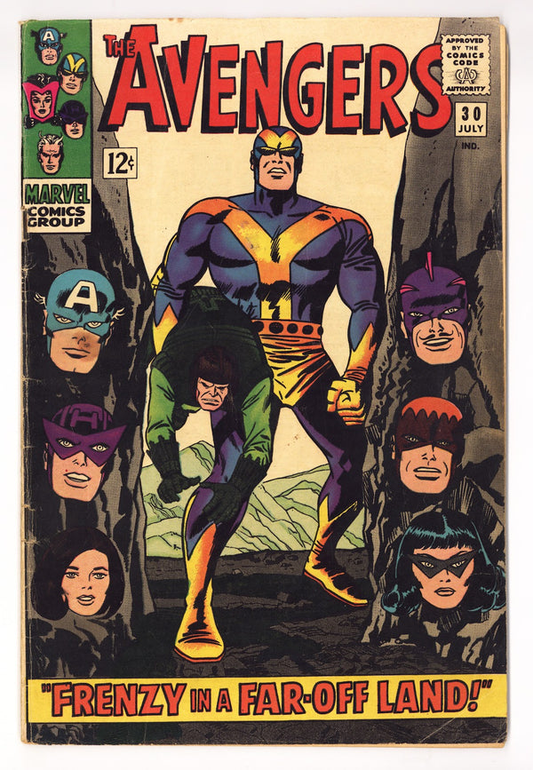 The Avengers Vol 1 30 VG (4.0) (1966)