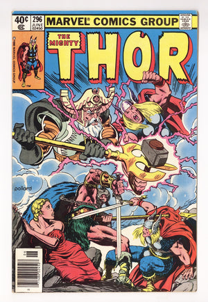 Thor Vol 1 296  Mid Grade   (1980)   Newsstand