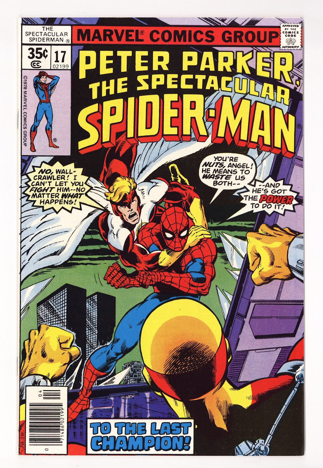 The Spectacular Spider-Man Vol 1 17  Mid Grade   (1978)     