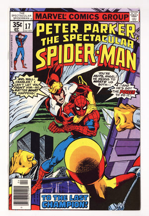 The Spectacular Spider-Man Vol 1 17  Mid Grade   (1978)