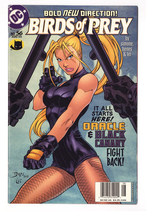 Birds of Prey Vol 1 56 VF- (7.5) (2003) Newsstand