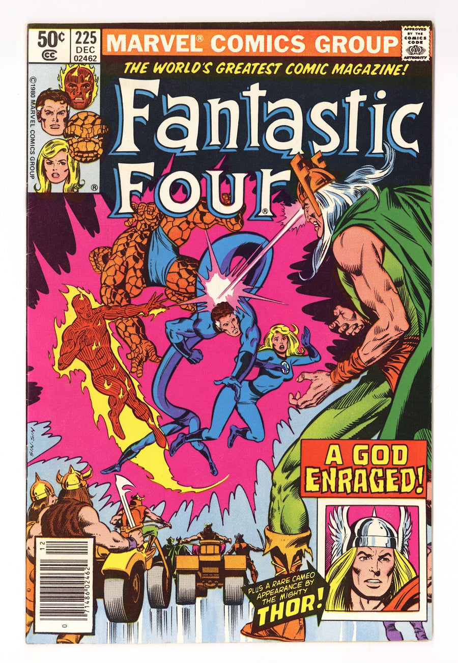 Fantastic Four Vol 1 225  Mid Grade   (1980)   Newsstand