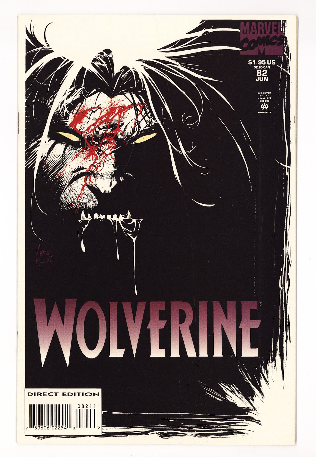 Wolverine Vol 2 82  High Grade   (1994)     