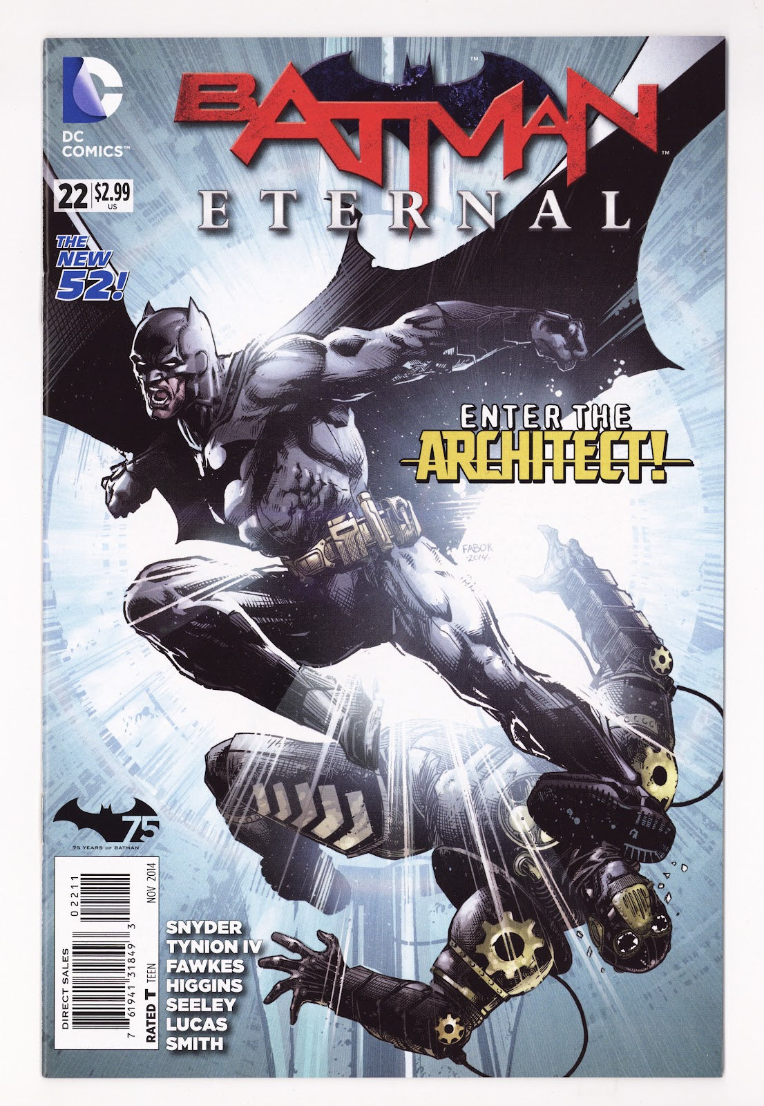 Batman Eternal 22 High Grade (2014) 