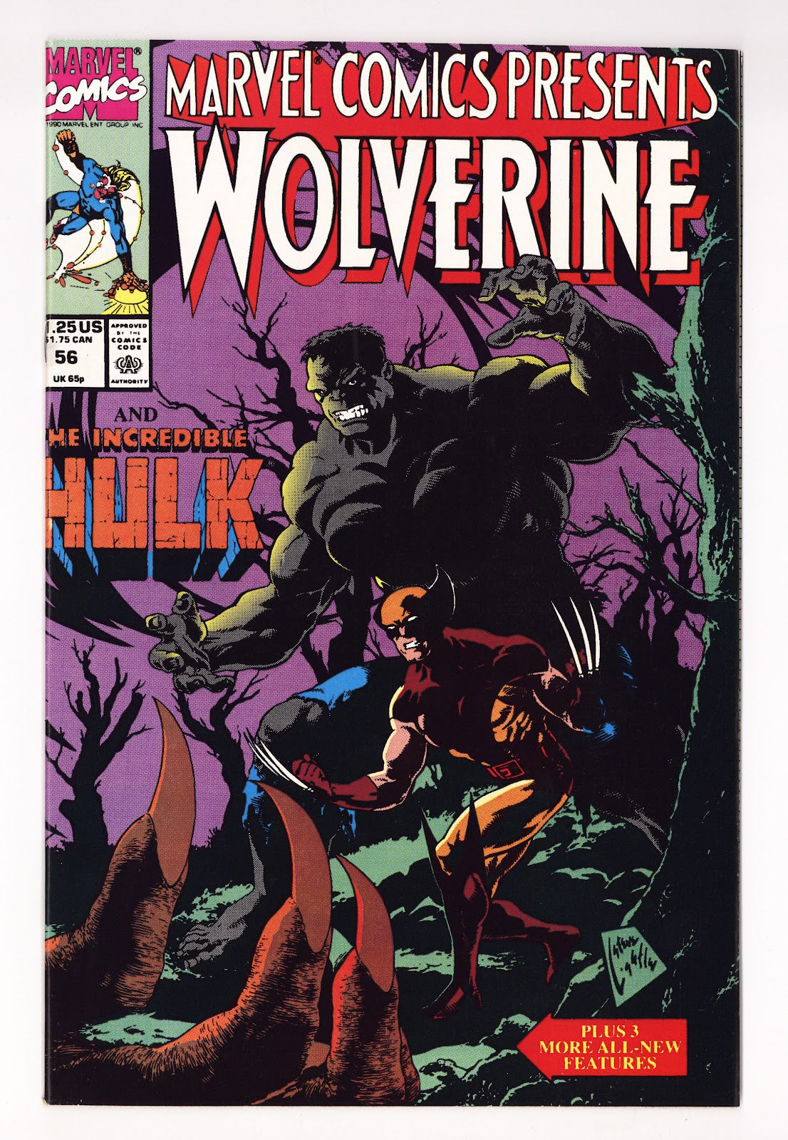 Marvel Comics Presents Vol 1 56 Mid Grade (1990) 