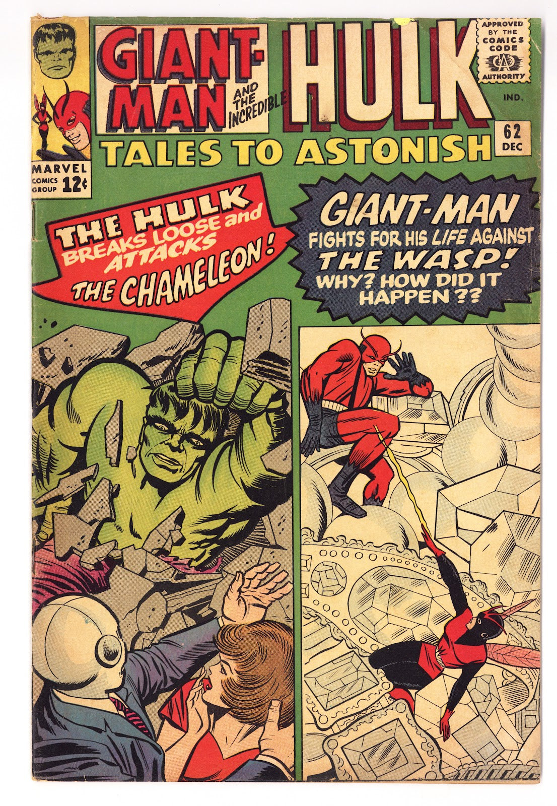 Tales to Astonish Vol 1 62 VG/FN (5.0) (1964) 