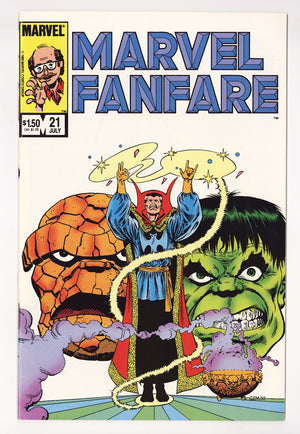 Marvel Fanfare Vol 1 21 High Grade (1985)