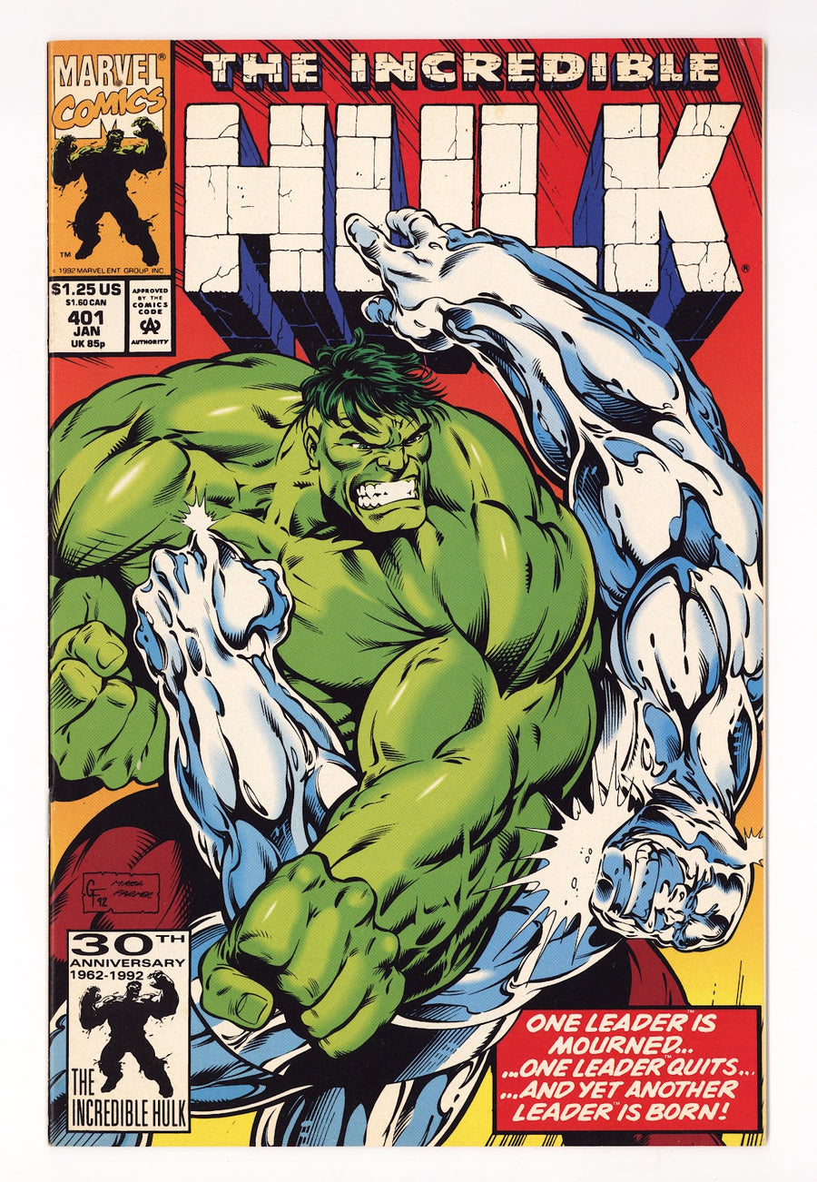 The Incredible Hulk Vol 1 401  High Grade   (1993)     