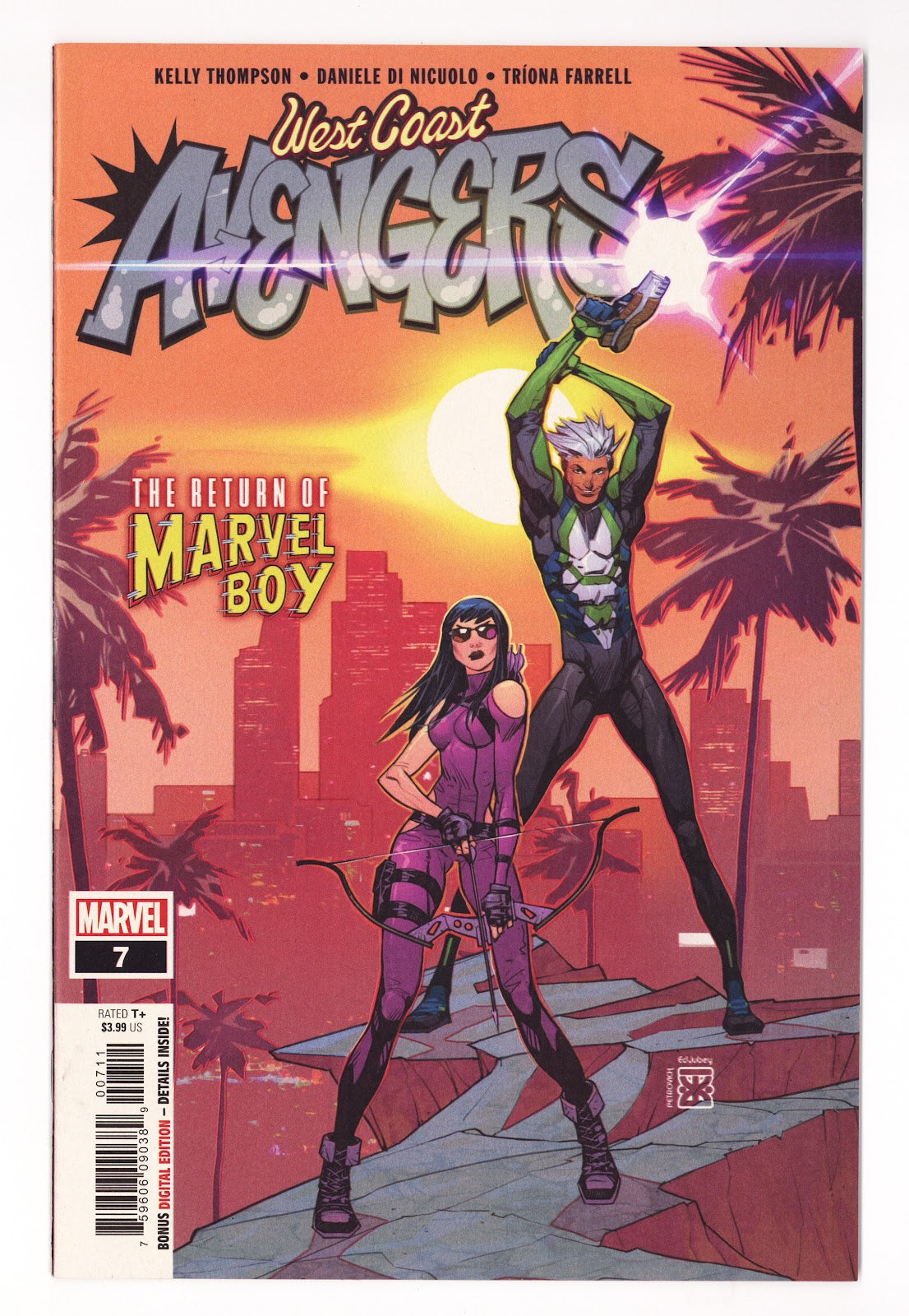 West Coast Avengers Vol 3 7  NM- (9.2)   (2019)     
