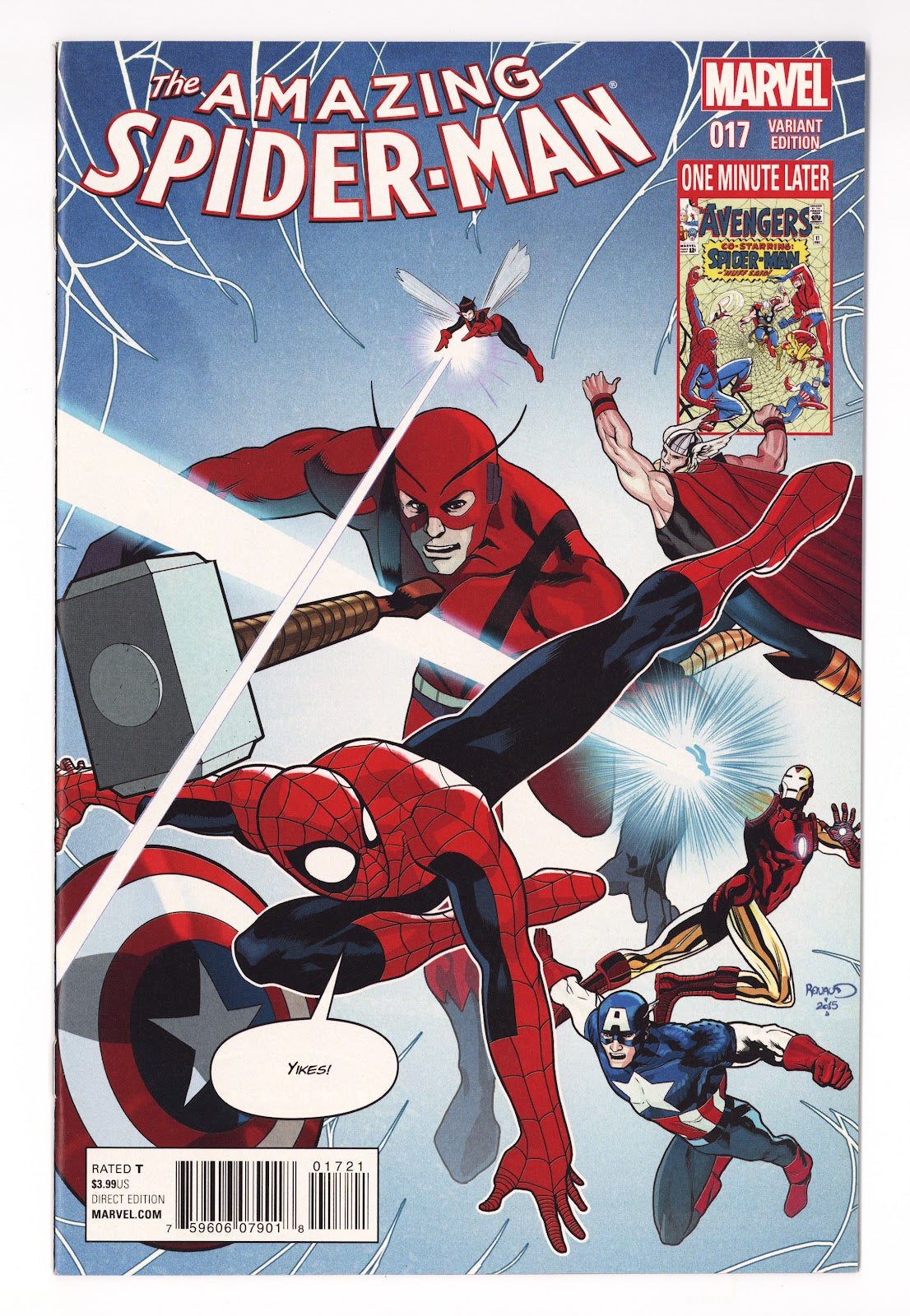 The Amazing Spider-Man Vol 3 17 High Grade (2015) Renaud Variant 