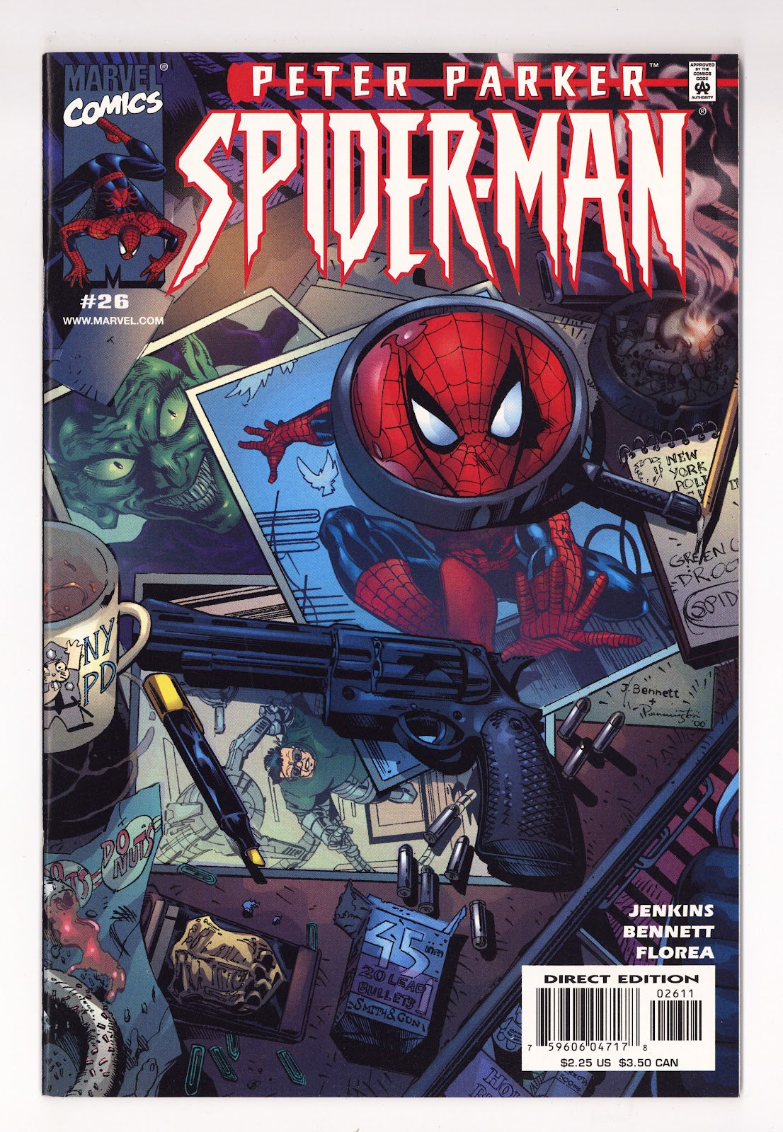 Peter Parker: Spider-Man 26 High Grade (2001) Direct Edition 