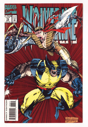 Wolverine Vol 2 76  High Grade   (1993)