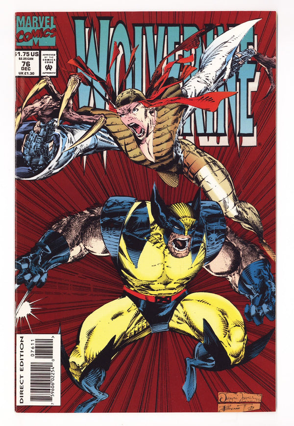 Wolverine Vol 2 76 High Grade (1993)