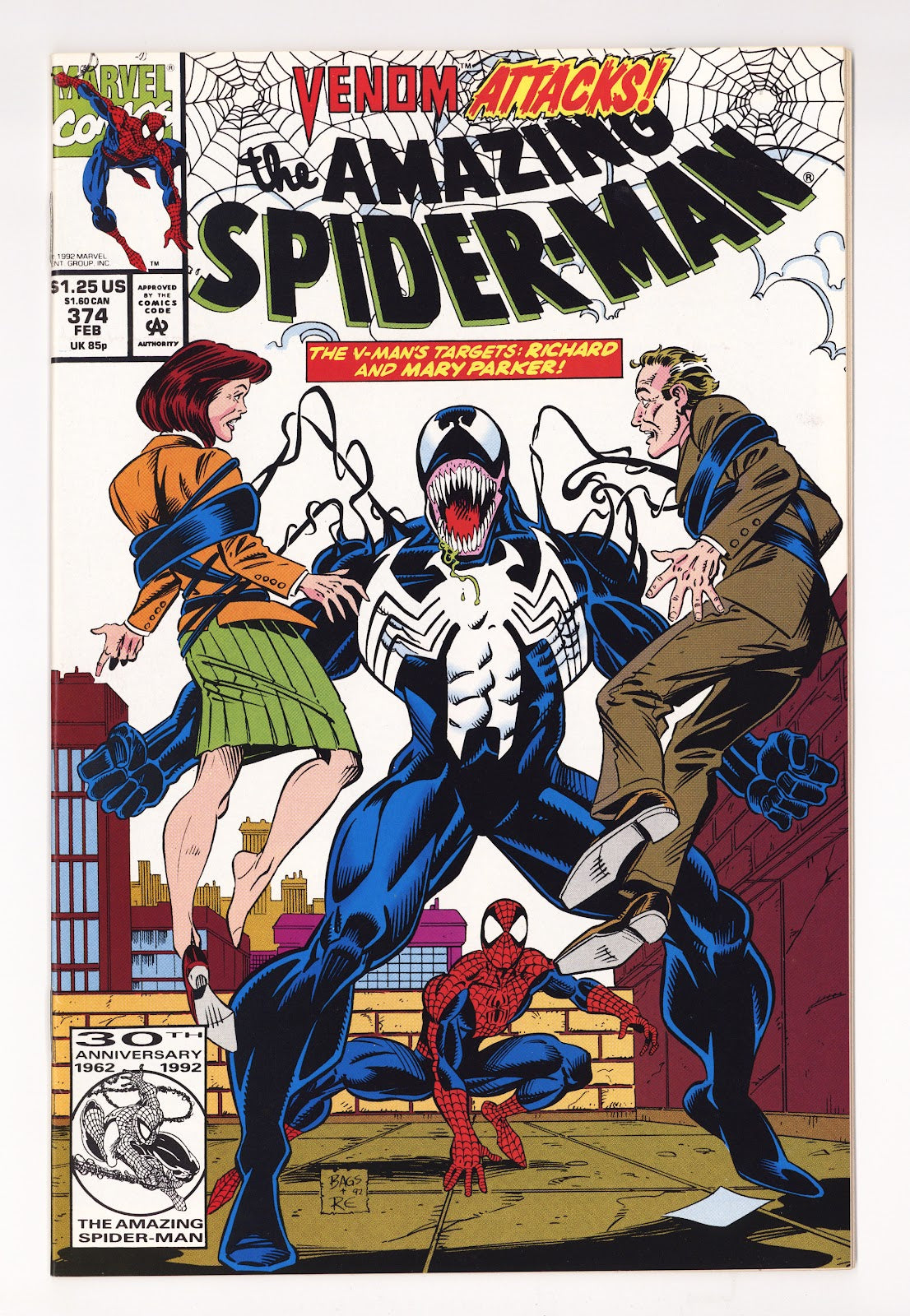 The Amazing Spider-Man Vol 1 374  VF/NM (9.0)   (1993)