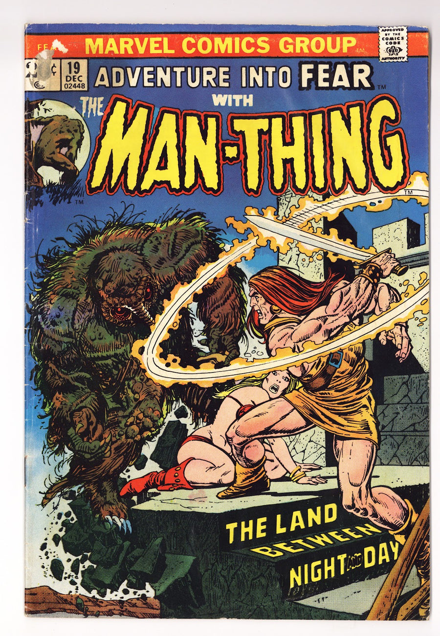 Fear Vol 1 19  GD/VG (3.0)   (1973)     