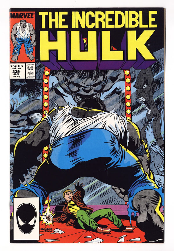 The Incredible Hulk Vol 1 339 VF+ (8.5) (1988)
