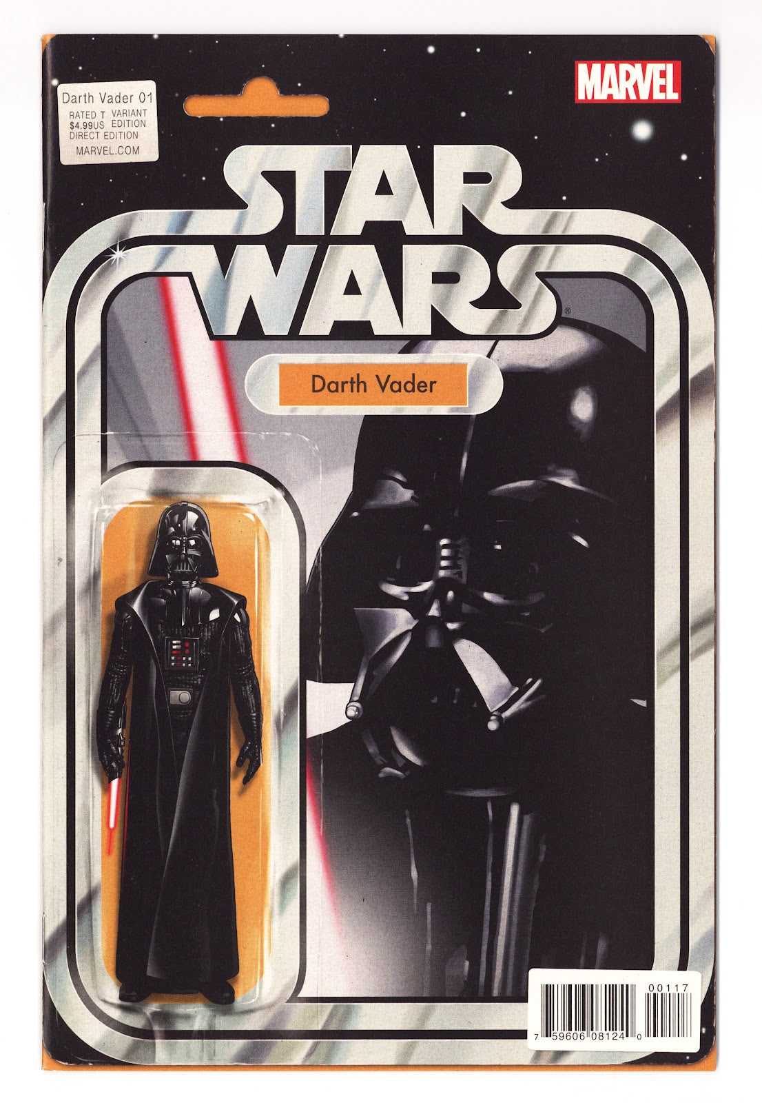 Darth Vader Vol 1 1  VF/NM (9.0)   (2015) Christopher Action Figure Star Wars John Tyler Christopher Star Wars Action Figure Cover  
