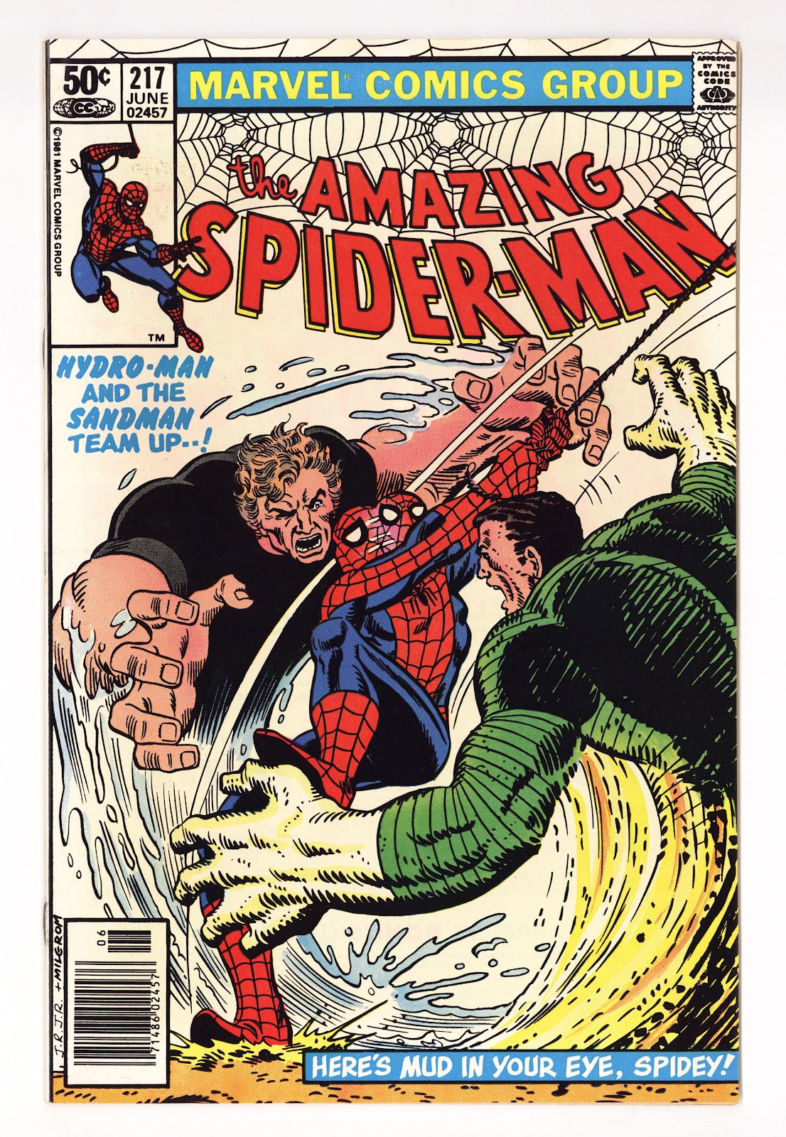 The Amazing Spider-Man Vol 1 217  VF- (7.5)   (1981)   Newsstand