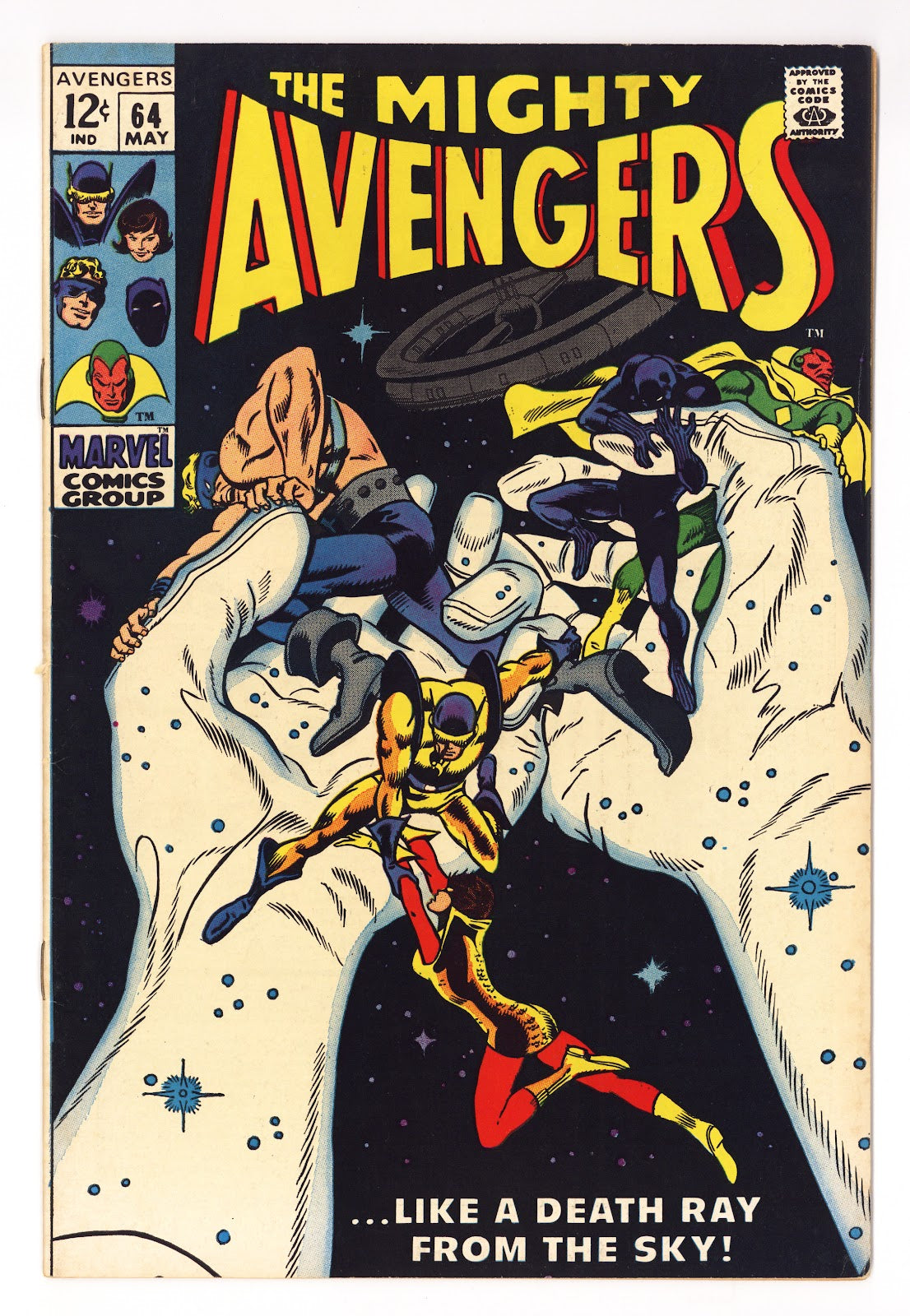 The Avengers Vol 1 64 FN/VF (7.0) (1969) 