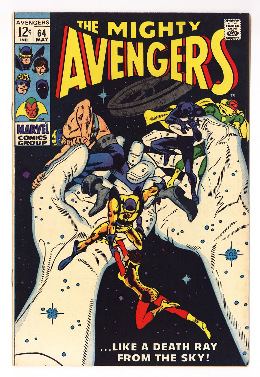 The Avengers Vol 1 64 FN/VF (7.0) (1969) 