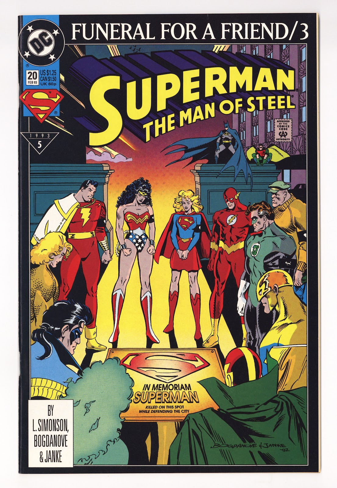 Superman: The Man of Steel 20 High Grade (1993) 