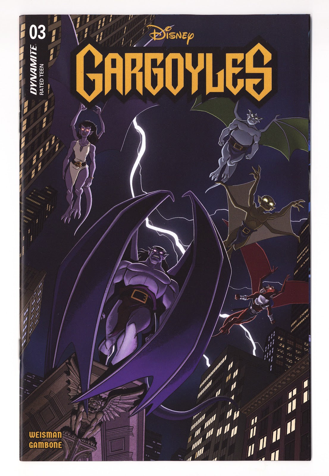 Gargoyles #3 (2026) Jones Variant
