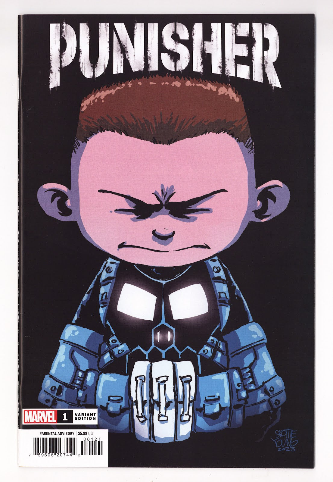 Punisher Vol 14 1 High Grade (2024) Variant Edition - Skottie Young Cover 