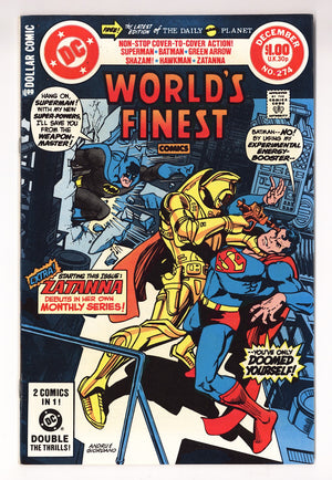 World's Finest Comics   274  High Grade   (1981)