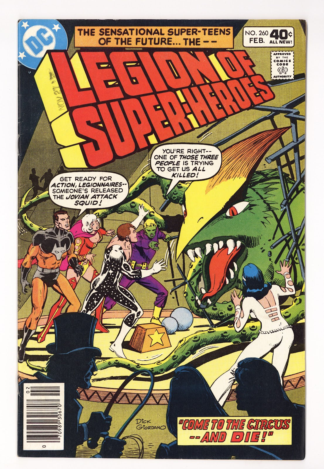 The Legion of Super-Heroes Vol 2 260 Mid Grade (1980) 