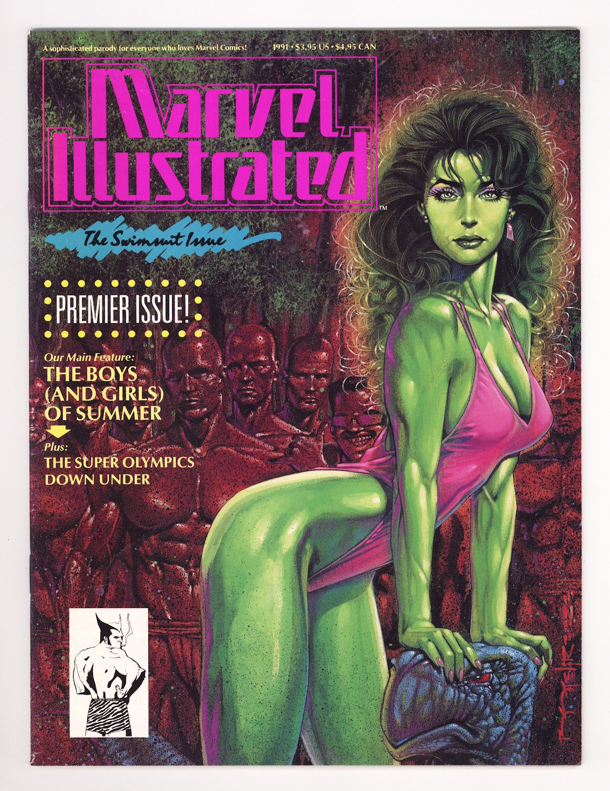 Marvel Illustrated: Swimsuit Issue 1 VF (8.0) (1991) 