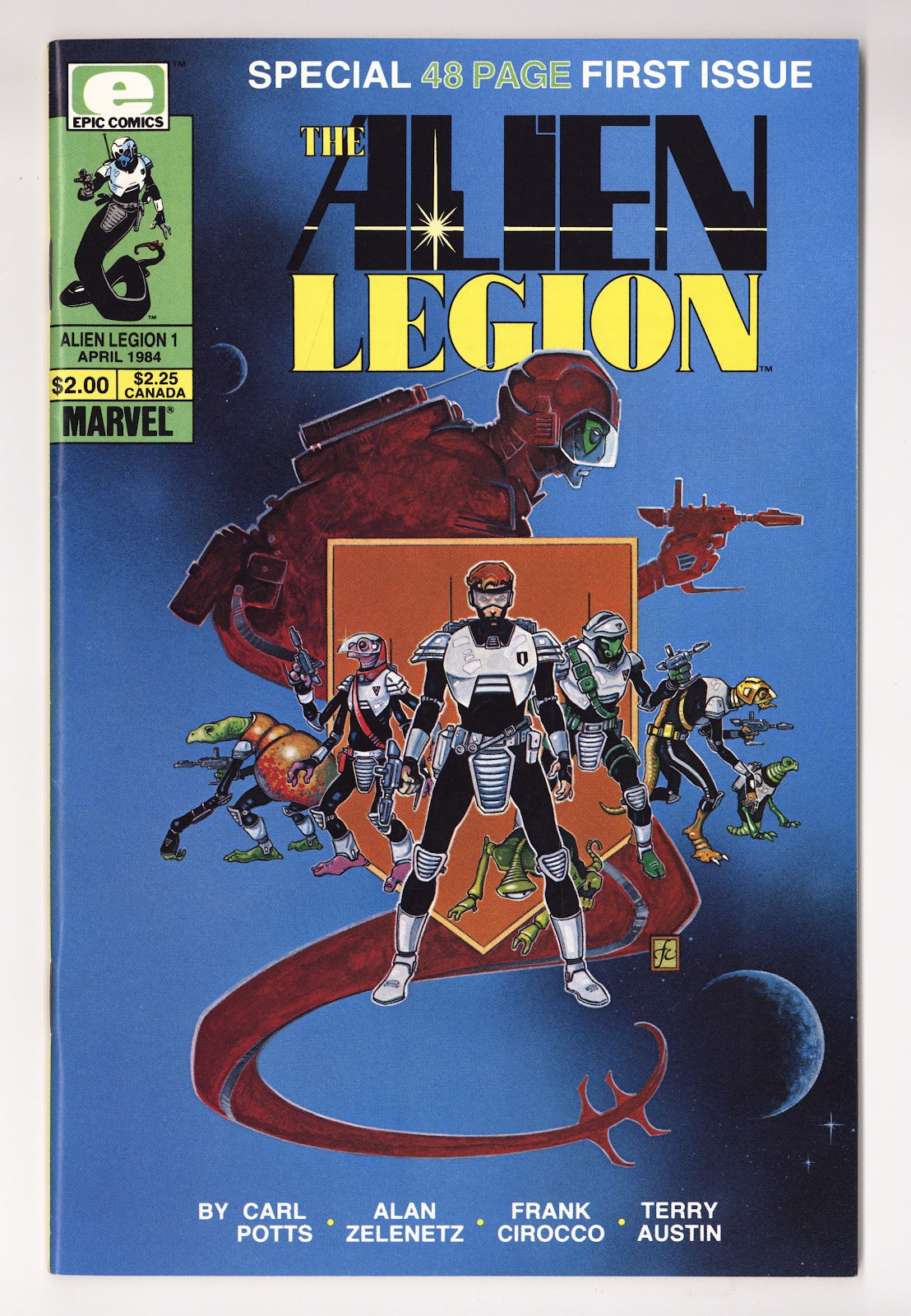 Alien Legion Vol 1 1 High Grade (1984)  