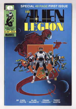 Alien Legion Vol 1 1 High Grade (1984)