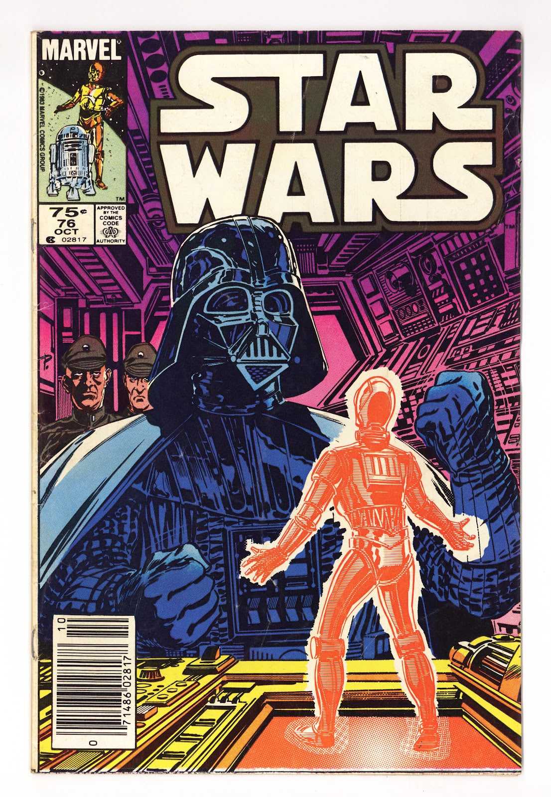 Star Wars Vol 1 76  Low Grade   (1983)   Canadian Price Variant