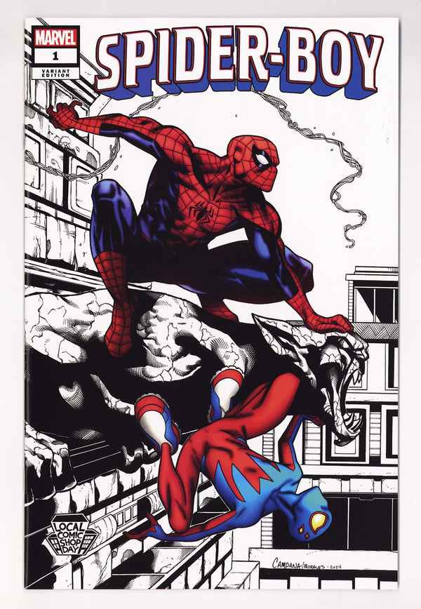 Spider-Boy Vol 1 1 High Grade (2024) Campana Local Comic Shop Day Variant
