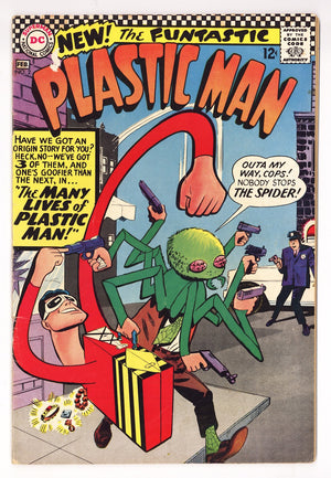 Plastic Man Vol 1 2 VG (4.0) (1967)