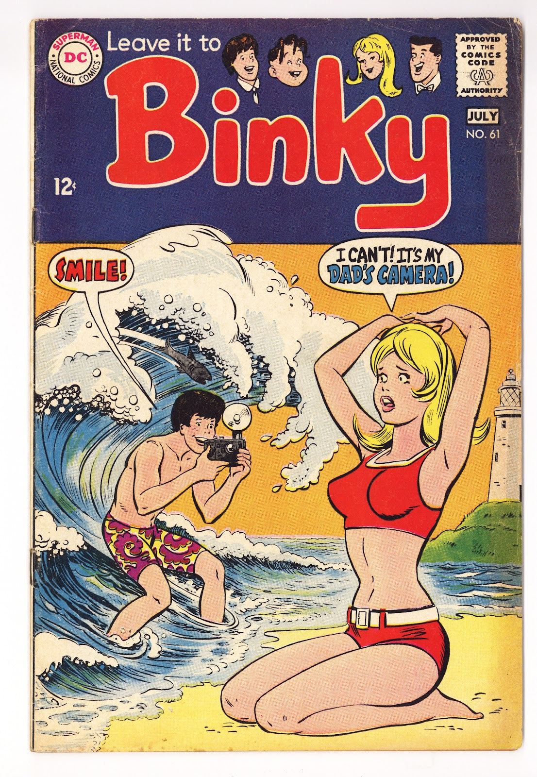 Leave It to Binky   61  VG+ (4.5)   (1968)     