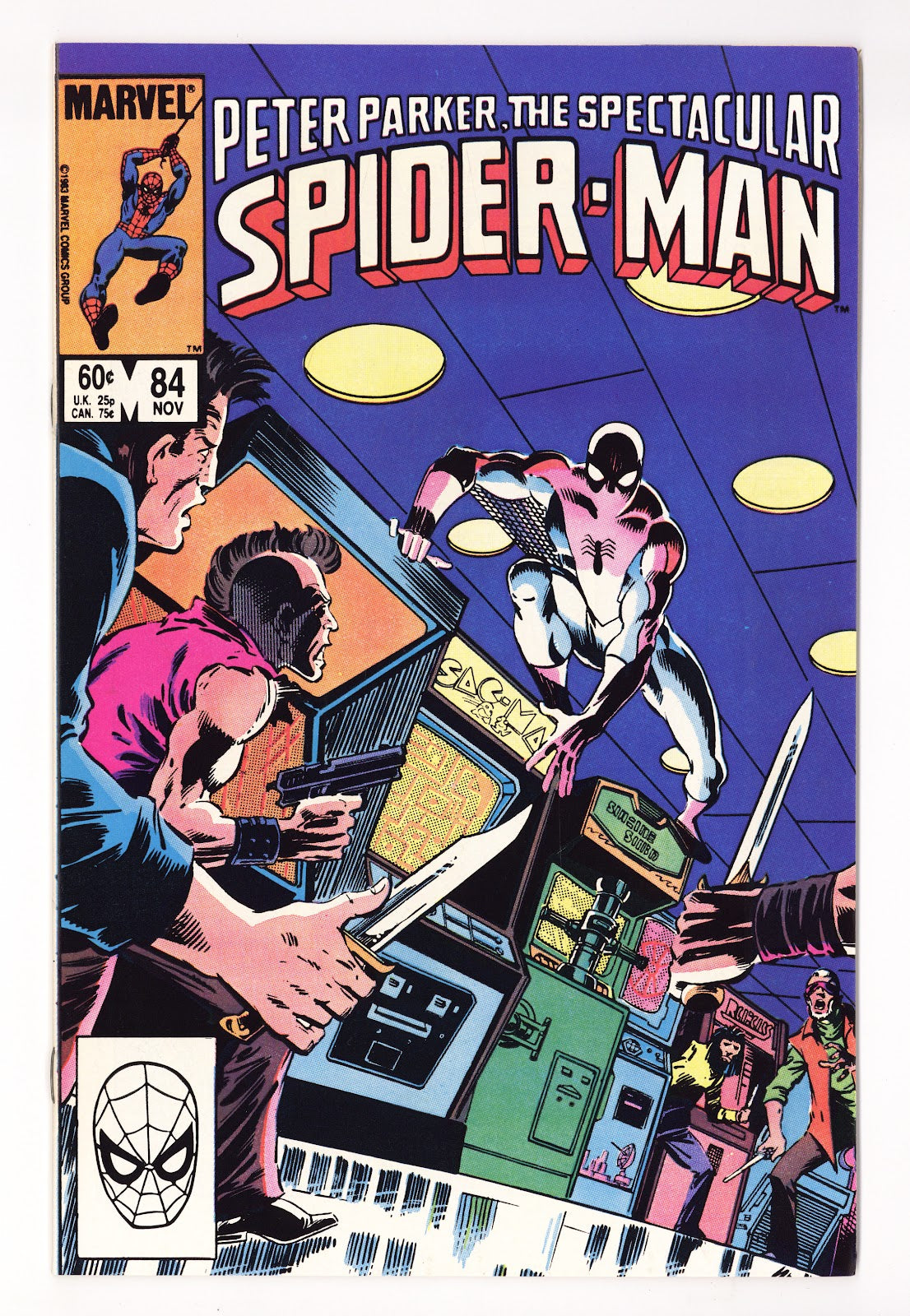 The Spectacular Spider-Man Vol 1 84  High Grade   (1983)     