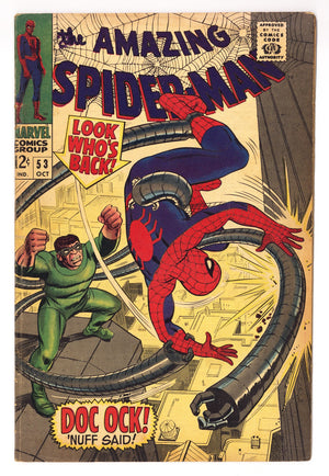 The Amazing Spider-Man Vol 1 53 VG+ (4.5) (1967)