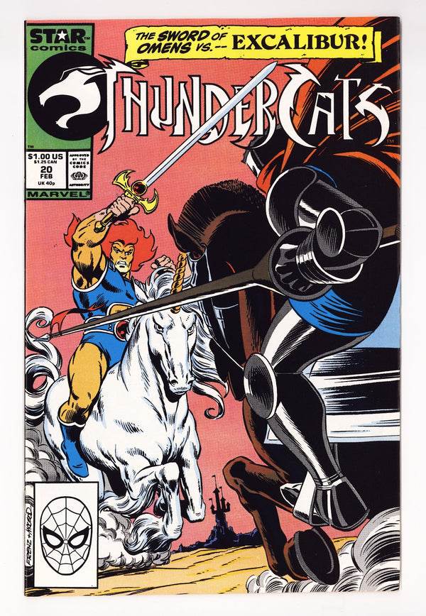 Thundercats Vol 1 20  VF+ (8.5)   (1988)