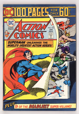Action Comics Vol 1 443  VF- (7.5)   (1975)