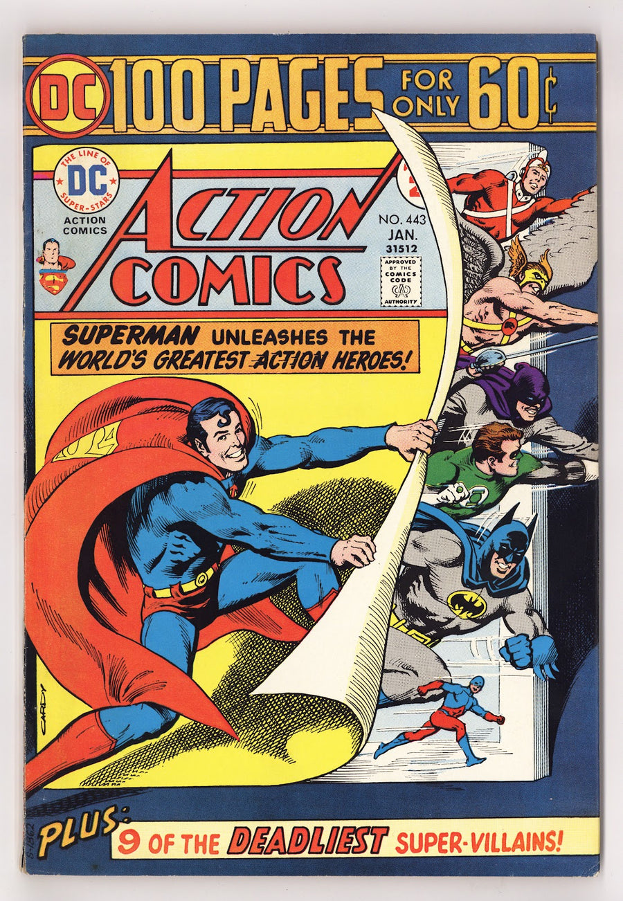 Action Comics Vol 1 443  VF- (7.5)   (1975)     