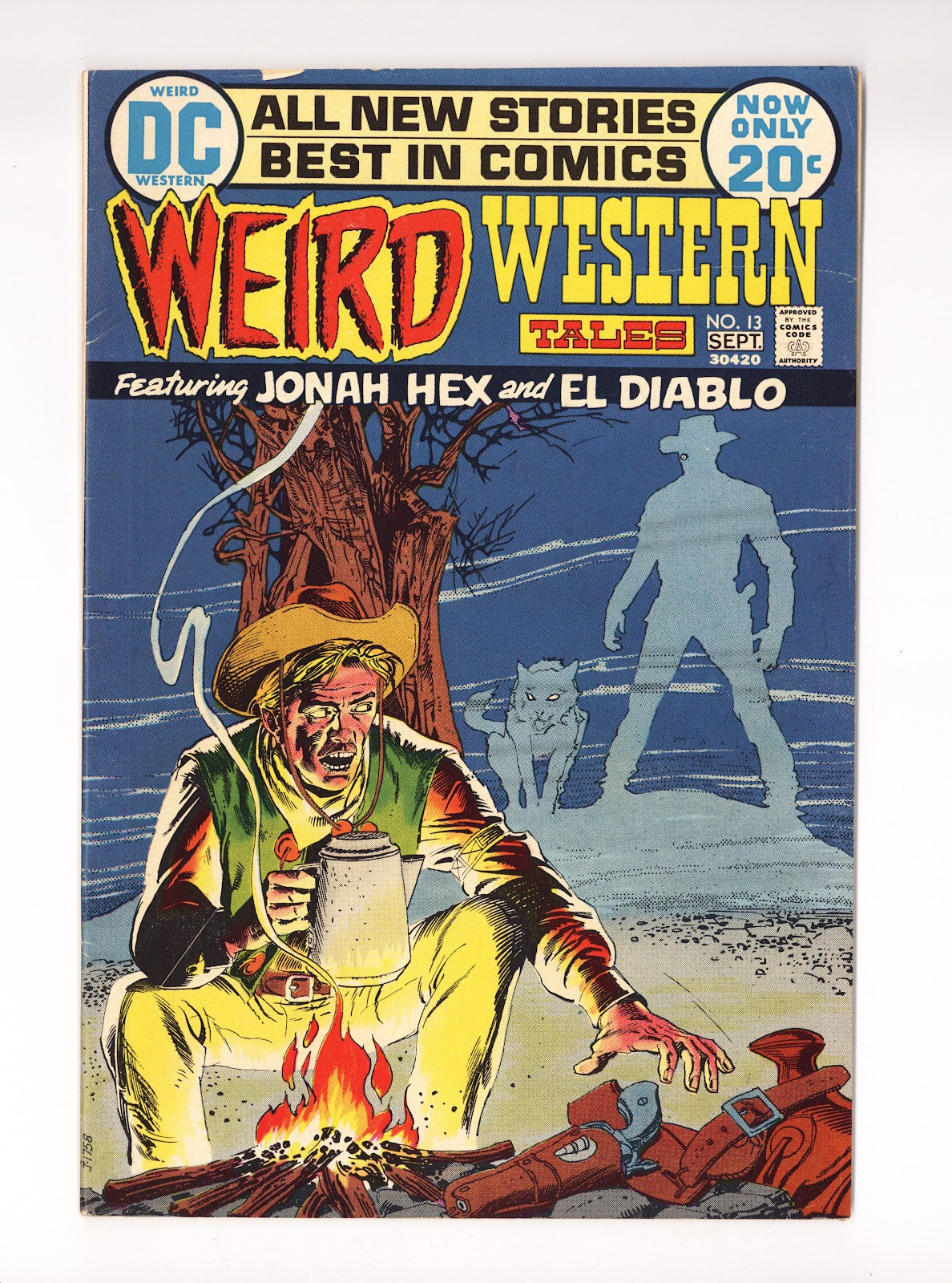 Weird Western Tales Vol 1 13  FN+ (6.5)   (1972)     
