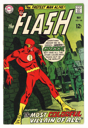 The Flash Vol 1 188  VG/FN (5.0)   (1969)