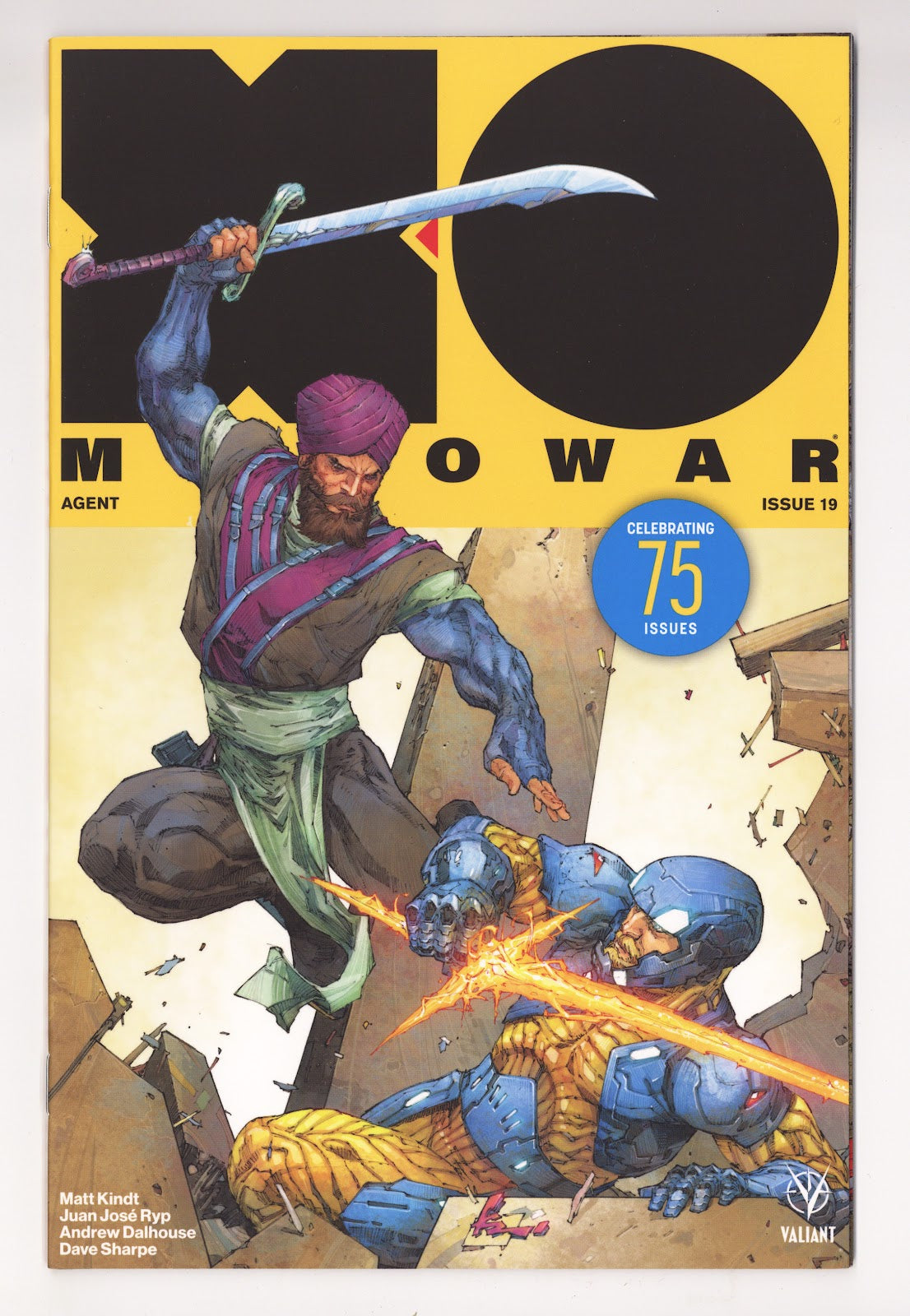 X-O Manowar (2017) Vol 4 19 High Grade (2018) Cover A - Kenneth Rocafort 