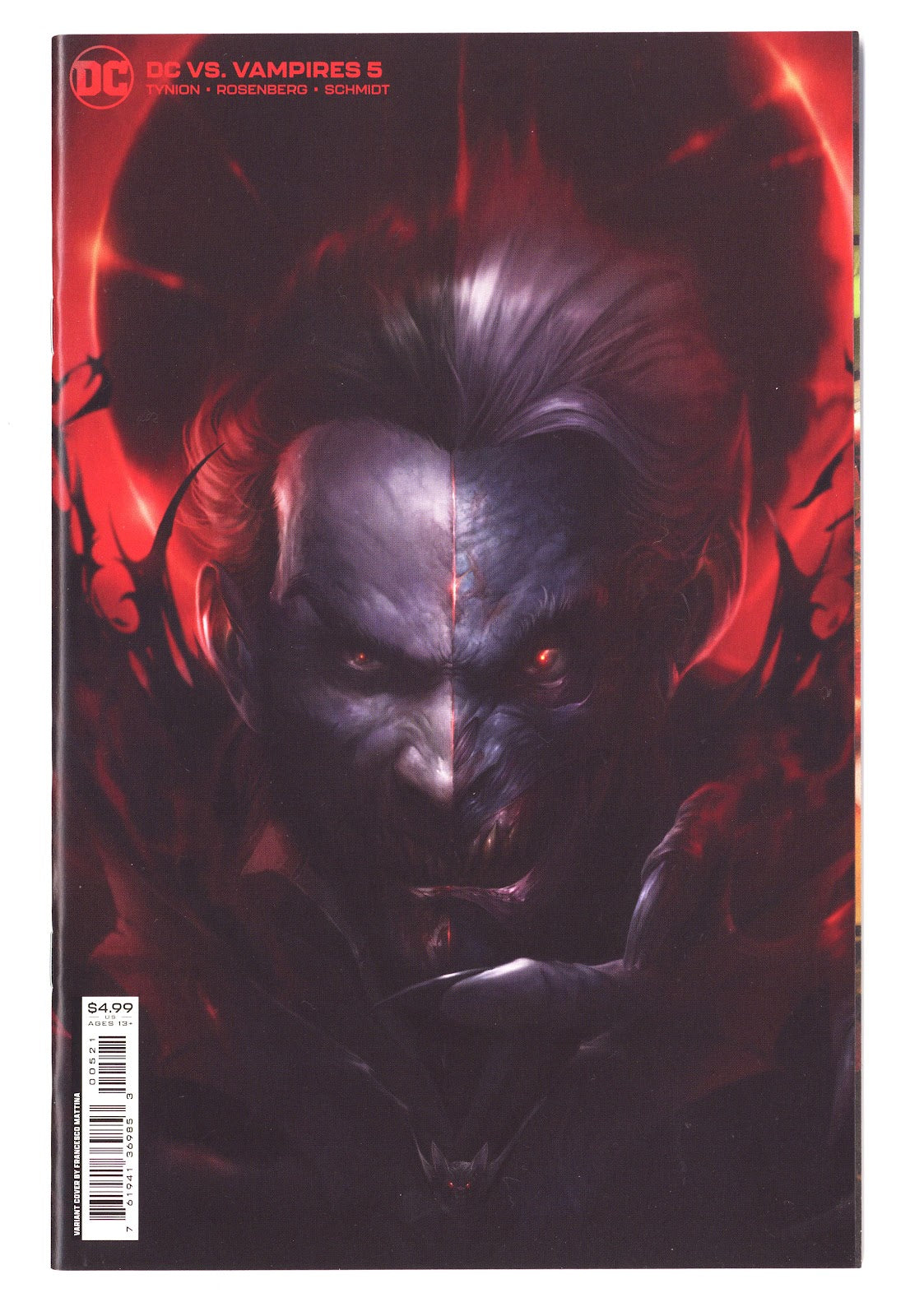 DC vs. Vampires 5 High Grade (2022) Mattina Variant 