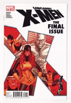 The Uncanny X-Men Vol 1 544  VF+ (8.5)   (2011)