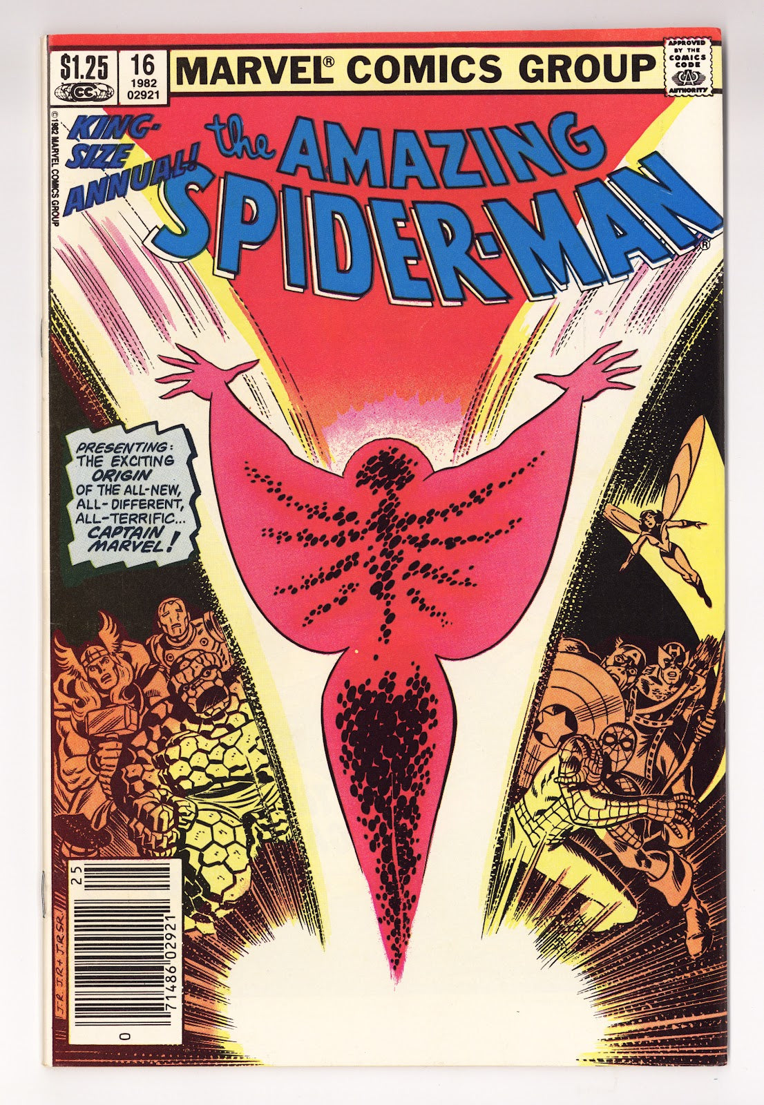 The Amazing Spider-Man Annual Vol 1 16 VF (8.0) (1982) Canadian 
