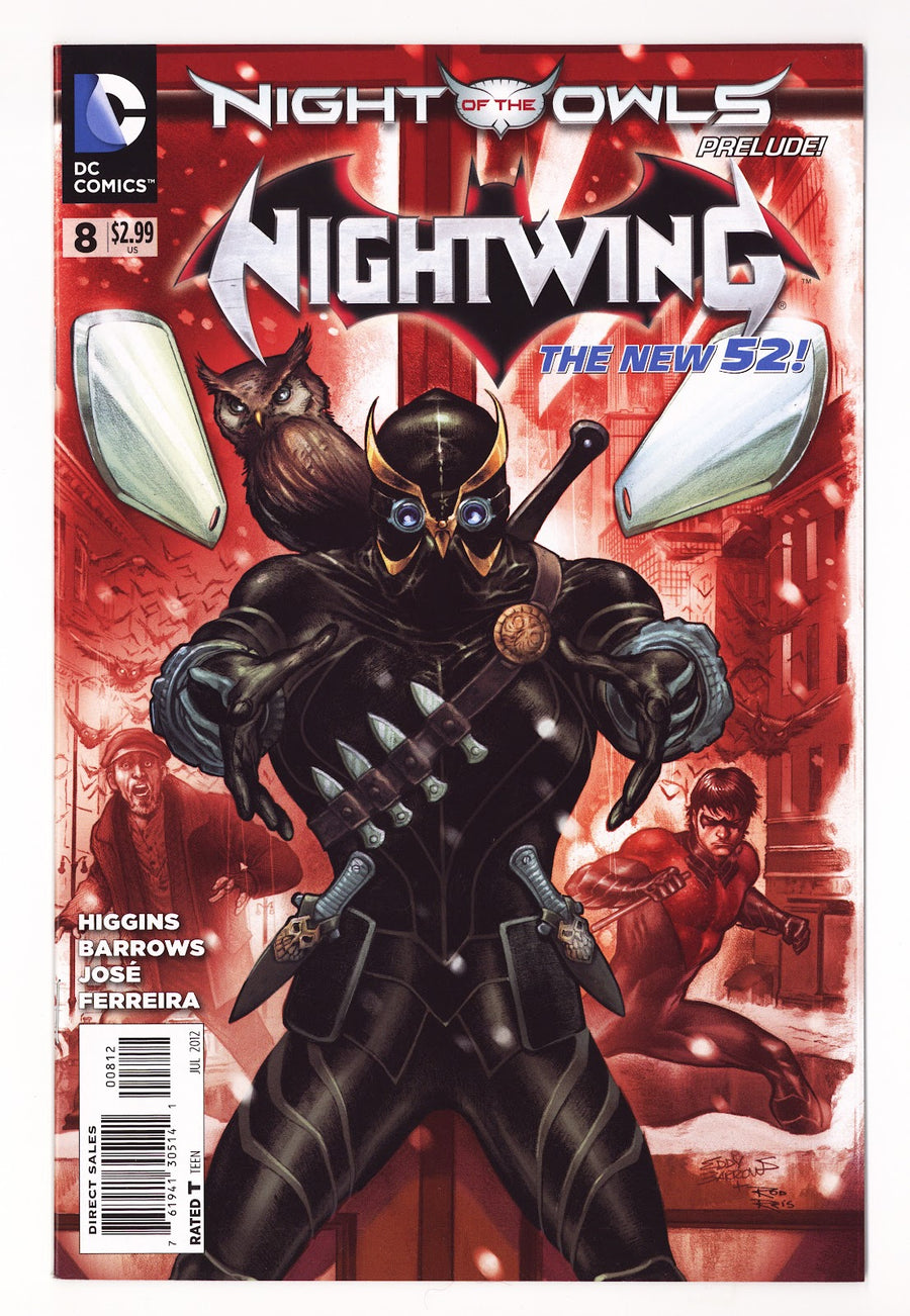 Nightwing Vol 3 8  High Grade   (2012)   2nd Print