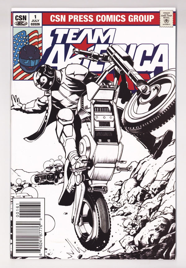 Team America Racing Full Throttle Edition 1 Saltares B&W Variant (2026)